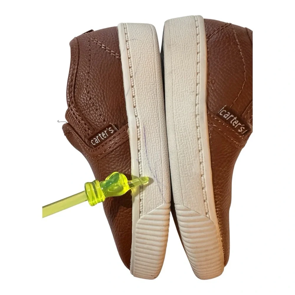 CARTERS Toddler Boys Brown Ricky Slip-On Shoes Size 7